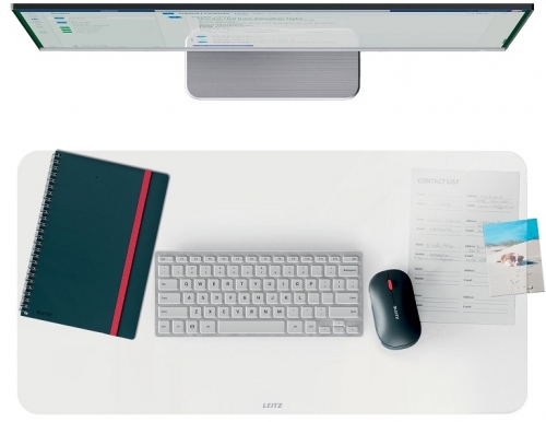 Mapa birou transparenta pvc, 70 x 36 cm, Leitz